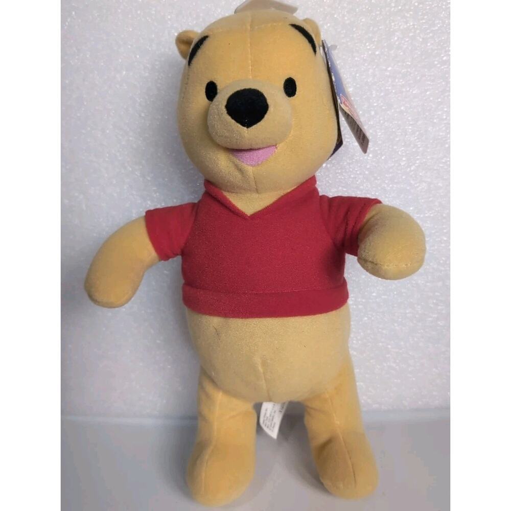 Vintage Disney Winnie The Pooh Plush Soft Toy 2003 Fisher Price With Tag Stuffed